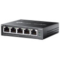 TP-Link ES205GP, Omada 5-Port Gigabit Easy Managed Switch, 1x GLAN, 4x GLAN PoE+, 65W PoE budget