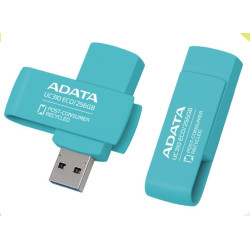 ADATA Flash Disk 64GB UC310E ECO, USB 3.2 , modrá
