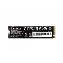 VERBATIM SSD Vi5000 Internal PCIe NVMe M.2 SSD 2TB , W 4300 R 5000 MB s