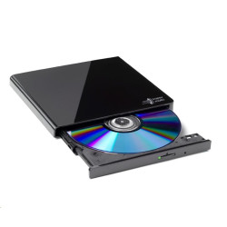 HITACHI LG - externí mechanika DVD-W CD-RW DVD±R ±RW RAM GP57EB40, Slim, Black, box+SW