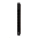APC Easy PDU, Basic, 1U, 10A, 230V, (6) Schuko & (1) C13, IEC C14 (2.5m)