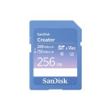 SanDisk Creator - Paměťová karta flash - 256 GB - Video Class V60 UHS-II U3 Class10 - SDXC UHS-II