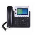 Grandstream GXP-2140, 4,3" bar. displej, 4 SIP, 2x 10 100 1000port, PoE, Hd zvuk, BT