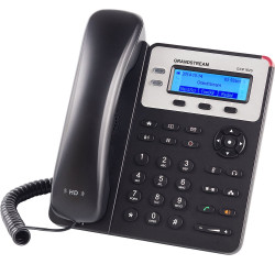 Grandstream GXP-1625 VoIP telefon LCD display 2x SIP 2x LAN SRTP TLS 3 prog. tlačítka 