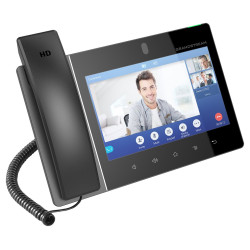 Grandstream GXV3380 VoIP telefon 8" displej 16 účtů SIP HD videokonference Android
