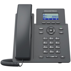 Grandstream GRP2601 VoIP telefon 2,21" podsvícený grafický display 2x SIP 2x LAN 10 100 Mbps GDMS