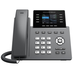 Grandstream GRP2624 VoIP telefon 2,8" barevný display 4x SIP 2x LAN 1x USB PoE WiFi BT GDMS