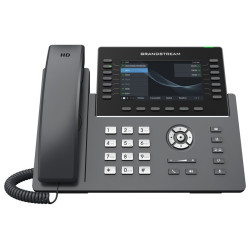 Grandstream GRP2650 VoIP telefon, 6x SIP, barevný 5" displej, 2x Gbps RJ45, PoE, DualBand WiFi, BT, 1x USB