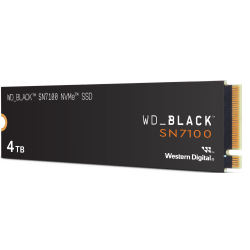 WD Black SN7100 4TB SSD M.2 NVMe PCIe Gen 4,(R:7000, W:6700MB s)