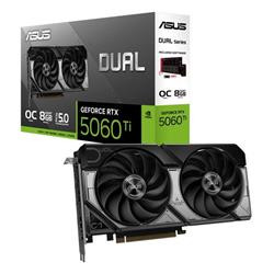 ASUS DUAL RTX5060TI OC 8GB 128-bit GDDR7 HDMI 3xDP