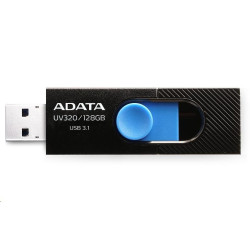 ADATA Flash Disk 32GB UV320, USB 3.1 Dash Drive, černá modrá