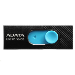 ADATA Flash Disk 32GB UV220, USB 2.0 Dash Drive, černá modrá