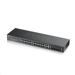 Zyxel GS2220-28 28-port L2 Managed Gigabit Switch, 24x gigabit RJ45, 4x gigabit RJ45 SFP