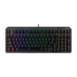 ASUS klávesnice TUF Gaming K3 GEN II, mechanická, CZ SK, šedá