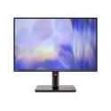 Lenovo ThinkVision T24d-30 - LED monitor - 24" - 1920 x 1200 Full HD (1080p) @ 100 Hz - IPS - 300 cd m2 - 1500:1 - 4 ms - HDMI, VGA, DisplayPort - reproduktory - havraní čerň