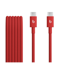 Beats USB-C USB-C Woven Cable (1.5m)- Rapid Red