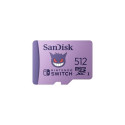 SanDisk - Paměťová karta flash - 512 GB - Video Class V30 UHS-I U3 - microSDXC UHS-I
