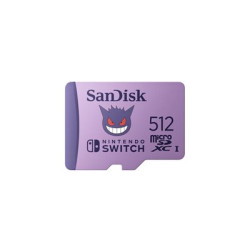 SanDisk - Paměťová karta flash - 512 GB - Video Class V30 UHS-I U3 - microSDXC UHS-I
