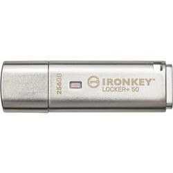 Kingston flash disk 256GB IronKey Locker+ 50