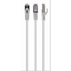 GEMBIRD Patch kabel S FTP Cat. 6A LSZH, bílý, 3 m