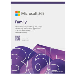 Microsoft 365 Family FY25H2 Mac Win, 1 Rok, Eng