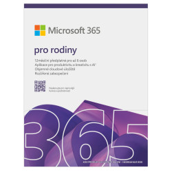 Microsoft 365 Family FY25H2 Mac Win, 1 Rok, CZ