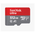SanDisk MicroSDXC karta 512GB Ultra (100MB s, Class 10, Android) + adaptér
