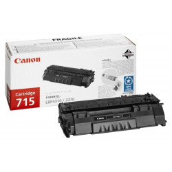 Canon originální toner CRG-715 LBP-3370 + LBP-3310 3000 stran Černý