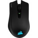 CORSAIR Harpoon PRO Herní Optická Pro praváky 10 000 DPI Drátová+bezdrátová Černá