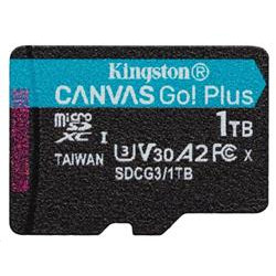 Kingston paměťová karta 1TB microSDXC Canvas Go Plus Gen4 C10 UHS-I U3
