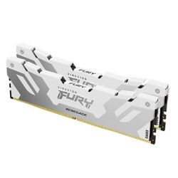 KINGSTON DIMM DDR5 32GB (Kit of 2) 6400MT s CL32 FURY Renegade Bílá XMP