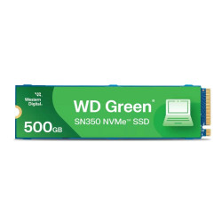 WD GREEN SSD NVMe 500GB PCIe SN350, Geb3 8GB s, (R:2400 W:1650 MB s)