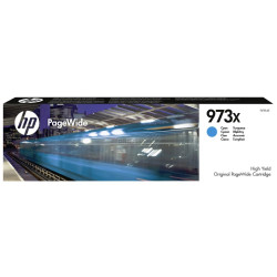 HP inkoustová kazeta 973X azurová F6T81AE originál