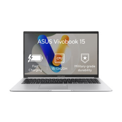 ASUS Vivobook 15 X1502VA i5-13420H 15,6" FHD 16GB 1TB UHD Xe W11H Silver 2R