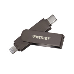 Patriot iLuxe Stick C MFi 512GB USB 3.2 Lightning + USB-C Černá