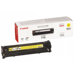 Canon originální toner CRG-716Y LBP-5050 MF-80x0 1500 stran Žlutý