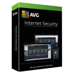 Elektronická licence: AVG Internet Security Multi-Device 10 zařízení na 1 uživatele el. licence 3 roky