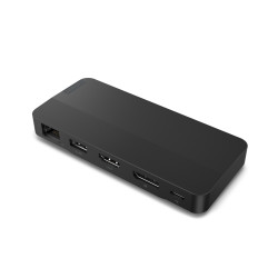 Lenovo USB-C Dual Display Travel Dock w o Adapter