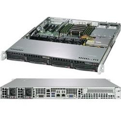 Supermicro A+ Server MTR 1U Epyc 7000-Series CPU, 2x 1GbE,Intel I210, 4x HS 3.5'' SATA3 , 4 SAS3 ports, 400W Redundant P
