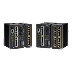 Cisco Catalyst IE3400 Rugged Series - Network Advantage - prepínac - rízený - 8 x 10 100 1000 + 2 x gigabitu SFP - lze montovat na konzolu DIN - DC power