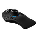 3Dconnexion SpaceMouse Pro Wireless - Bluetooth Edition - 3D myš - ergonomický - 15 tlačítka - bezdrátový - 2.4 GHz, Bluetooth, USB-C - bezdrátový přijímač USB