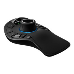 3Dconnexion SpaceMouse Pro Wireless - Bluetooth Edition - 3D myš - ergonomický - 15 tlačítka - bezdrátový - 2.4 GHz, Bluetooth, USB-C - bezdrátový přijímač USB
