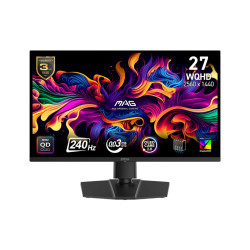 MSI MAG 271QP QD-OLED X24 26,5" QD-OLED QHD 240Hz 0,03ms Black 3R