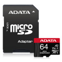 Adata High Endurance Micro SD 64GB UHS-I U3 Class 10 + Adaptér