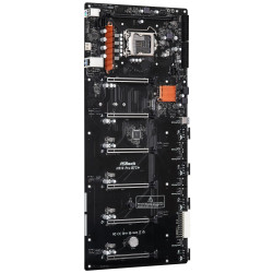 ASRock H510 PRO BTC+ Intel H510 LGA1200 DDR4 DIMM 6x PCIe M.2 HDMI