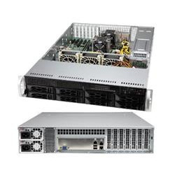 SUPERMICRO 2U chassis 8x 3,5" HS SAS3 SATA, 2x650W (80PLUS Platinum)