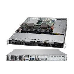 SUPERMICRO 1U chassis 4x 3,5 2.5" HS SAS SATA, 2x500W (80PLUS Platinum), WIO, X11