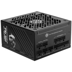 MSI zdroj MPG A850GS PCIE5 850W ATX3.1 akt. PFC 10 let celk. záruka 135mm fan modulární kabeláž 80PLUS Gold