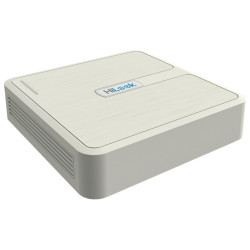 HiLook Powered by HIKVISION NVR-104H-D 4P(C) 4 kamery 4x PoE 4Mpix HDMI VGA 2x USB LAN 1x SATA Plast