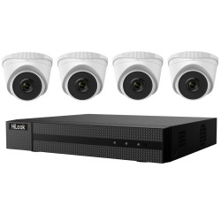 HiLook Powered by HIKVISION Network KIT IK-4142TH-MH P(C) 2Mpx 4x kamery IPC-T221H 2.8mm 1x NVR-104MH-D 4P 1TB HDD
